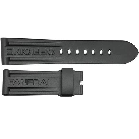 rubber horlogeband panerai 26mm|panerai watch bands uk.